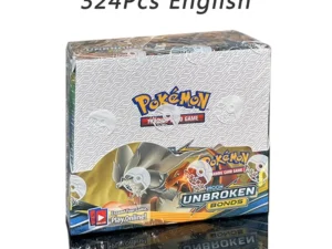 324/360Pcs English Version Pokemon TCG: Scarlet&Violet 151 Prismatic Evolutions Booster Box Pokemon Trade Card 36 Pack Box Gifts - Oyoyo  - Color : Unbroken Bonds