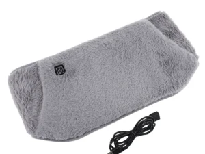 3 Levels Electric Graphene Heating Pad Cold-Proof Uterine Belt Cold-Proof Hand Waist Warming Pad USB Recharging Abdominal Warmer - Color : GRAY