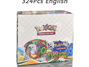 324/360Pcs English Version Pokemon TCG: Scarlet&Violet 151 Prismatic Evolutions Booster Box Pokemon Trade Card 36 Pack Box Gifts - Oyoyo  - Color : Evolving Skies