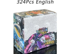 324/360Pcs English Version Pokemon TCG: Scarlet&Violet 151 Prismatic Evolutions Booster Box Pokemon Trade Card 36 Pack Box Gifts - Oyoyo  - Color : Paldean Fates
