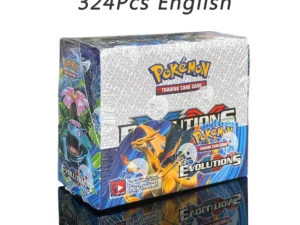 324/360Pcs English Version Pokemon TCG: Scarlet&Violet 151 Prismatic Evolutions Booster Box Pokemon Trade Card 36 Pack Box Gifts - Oyoyo  - Color : Evolutions
