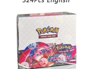 324/360Pcs English Version Pokemon TCG: Scarlet&Violet 151 Prismatic Evolutions Booster Box Pokemon Trade Card 36 Pack Box Gifts - Oyoyo  - Color : Fusion Strike