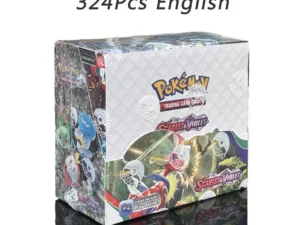 324/360Pcs English Version Pokemon TCG: Scarlet&Violet 151 Prismatic Evolutions Booster Box Pokemon Trade Card 36 Pack Box Gifts - Oyoyo  - Color : Scarlet Violet