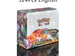 324/360Pcs English Version Pokemon TCG: Scarlet&Violet 151 Prismatic Evolutions Booster Box Pokemon Trade Card 36 Pack Box Gifts - Oyoyo  - Color : Darkness Ablaze