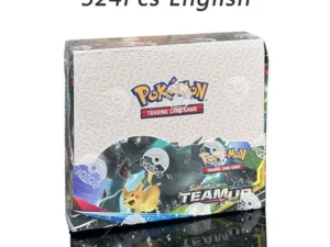 324/360Pcs English Version Pokemon TCG: Scarlet&Violet 151 Prismatic Evolutions Booster Box Pokemon Trade Card 36 Pack Box Gifts - Oyoyo  - Color : Team Up