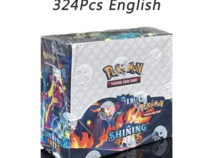 324/360Pcs English Version Pokemon TCG: Scarlet&Violet 151 Prismatic Evolutions Booster Box Pokemon Trade Card 36 Pack Box Gifts - Oyoyo  - Color : Shining Fates