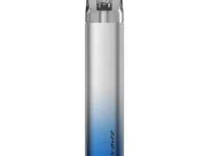 Original SMOK Zrex RF Kit Vape 500mAh Battery 2ml Pod Cartridge Meshed 0.8ohm E Cigarette Vaporizer - Color : Blue Silver