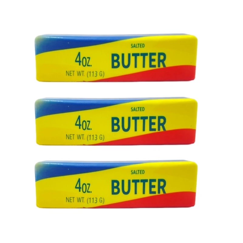 Soft Butter Stick Squeeze Slow Rise Stress Relief Toy Yellow Cheese Stick Fidget Toy Children's Squeeze Ball Birthday Gift - Oyoyo 26 - Color : B-3 PCS
