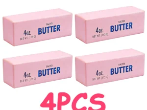 In Stock Butter Stick Squishy Toy Slow Rising Squeeze Toy Butter Bar Brick Squishy Fidget Toy Anti Stress Release Relax Gift - Oyoyo 26 - Color : B4-Random 4pcs